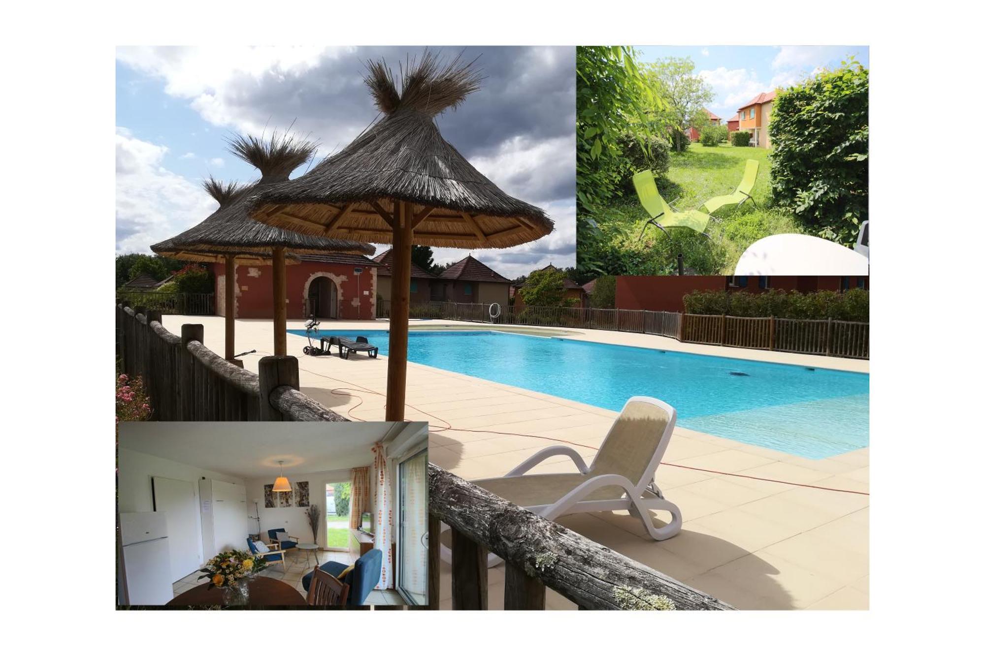"Chezvero46" Residence 3 Etoiles Avec Piscine, Wifi Et Velos Prayssac Buitenkant foto